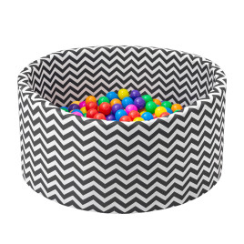 Suhi bazen s lopticama 90x40 cm AGA DS5941 – ZigZag - 