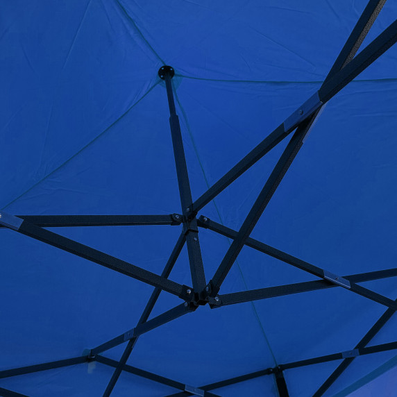 Nožnicový stánok 3x3 m AGA MR1601-darkblue- modrý