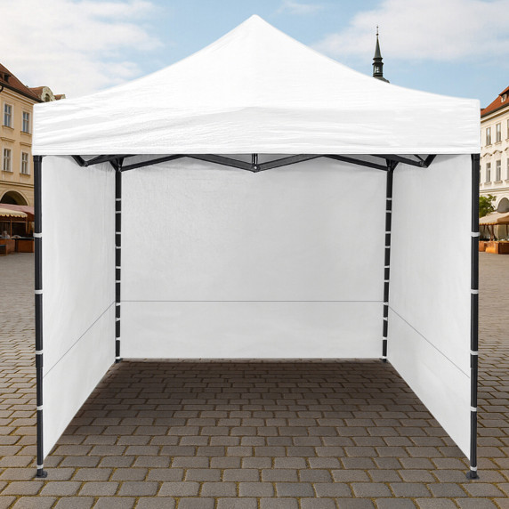 Nožnicový stánok 3x3 m AGA MR1601-white - biely