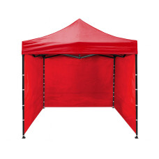 Nožnicový stánok 3x3 m AGA MR1601-red- červený - 