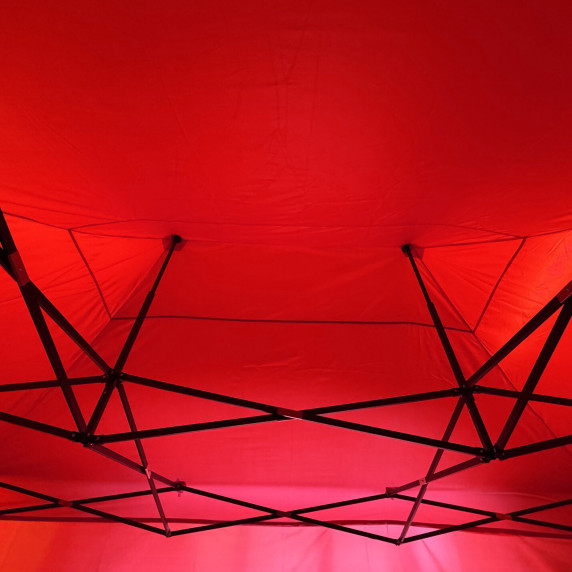 Nožnicový stánok 3x4,5 m AGA MR1602-red - červený