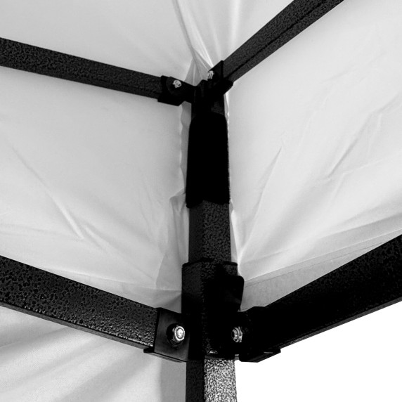 Nožnicový stánok 3x6 m AGA MR1603-white - biely