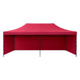 Nožnicový stánok 3x6 m AGA MR1603-red - červený - 