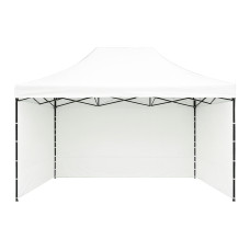 Nožnicový stánok 3x4,5 m AGA MR1602-white - biely - 