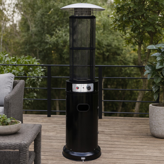 Plynový ohrievač AGA MR8158-Black - čierny