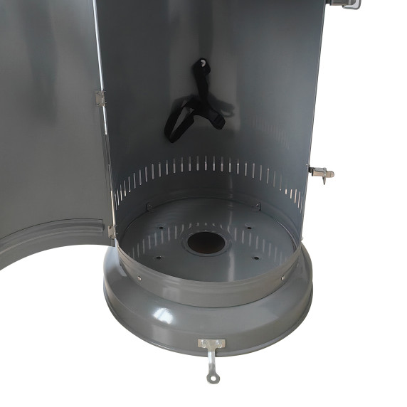 Plynový ohrievač AGA MR8158-Grey - strieborný