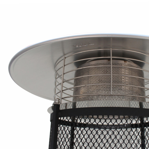 Plynový ohrievač AGA MR8158-Grey - strieborný