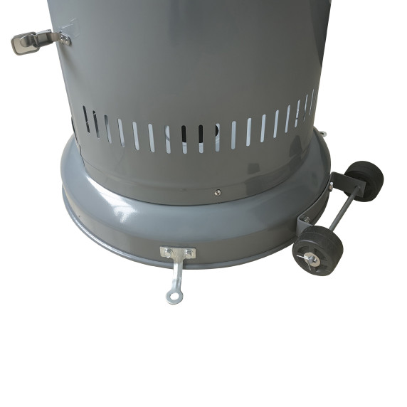 Plynový ohrievač AGA MR8158-Grey - strieborný