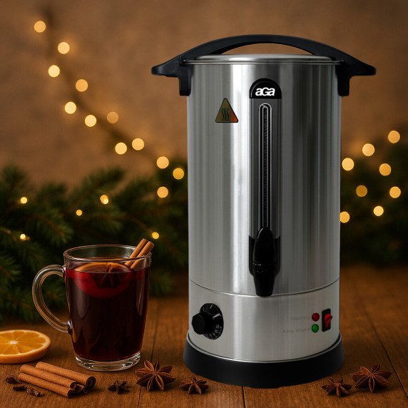 Forraltbor-főző 10 l DS341-SIL - Ezüst