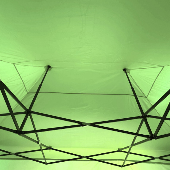 Nožnicový stánok PARTY 3x4,5 m AGA MR3x4,5LightGreen - svetlozelený