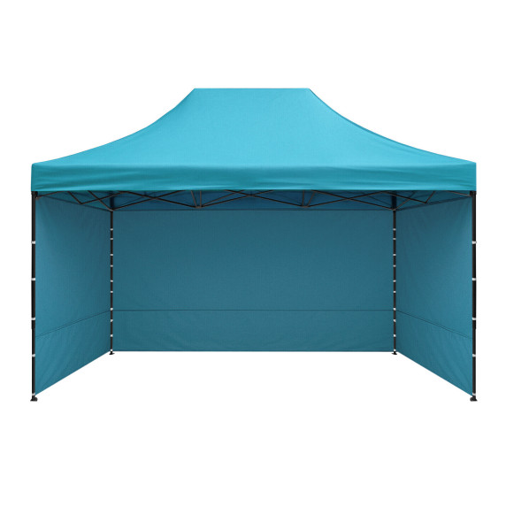 Nožnicový stánok PARTY 3x4,5 m AGA MR3x4,5LightBlue - svetlomodrý