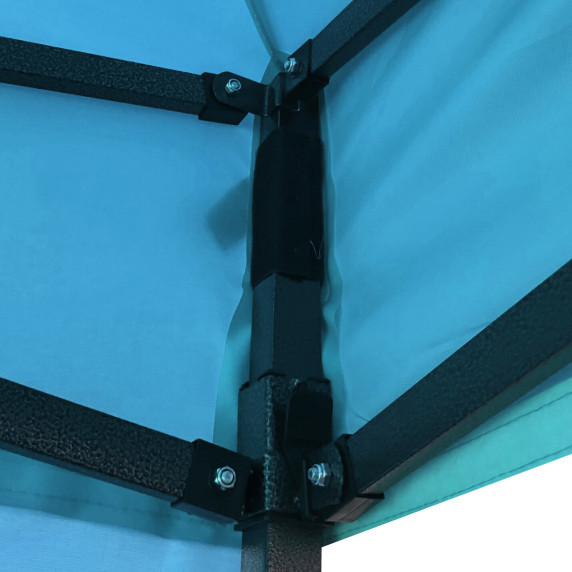 Nožnicový stánok PARTY 3x4,5 m AGA MR3x4,5LightBlue - svetlomodrý