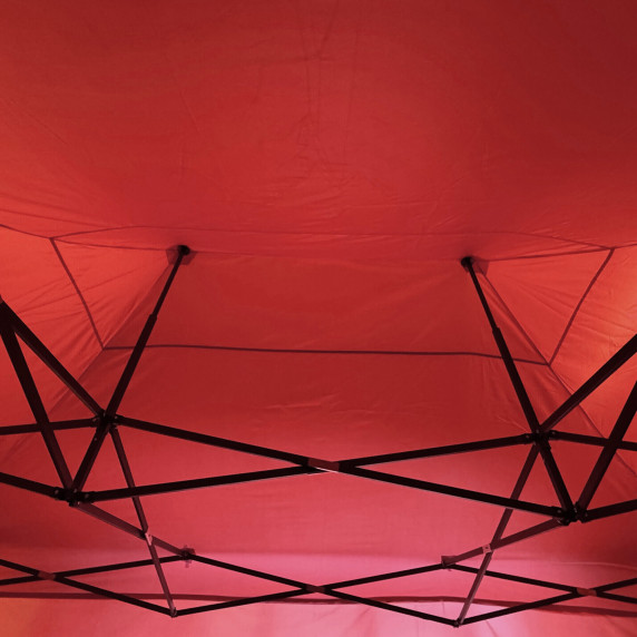 Nožnicový stánok PARTY 3x4,5 m AGA MR3x4,5Burgundy - vínový