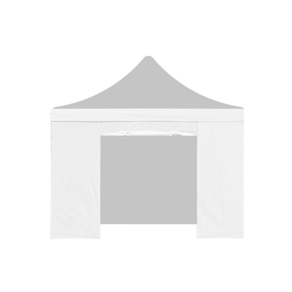 Bočnica s dverami POP UP 2 x 2 m AGA  biela