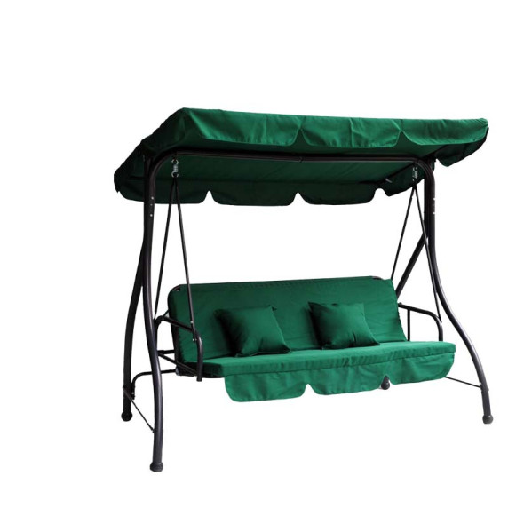AGA záhradná hojdačka 2v1 8005 Dark Green