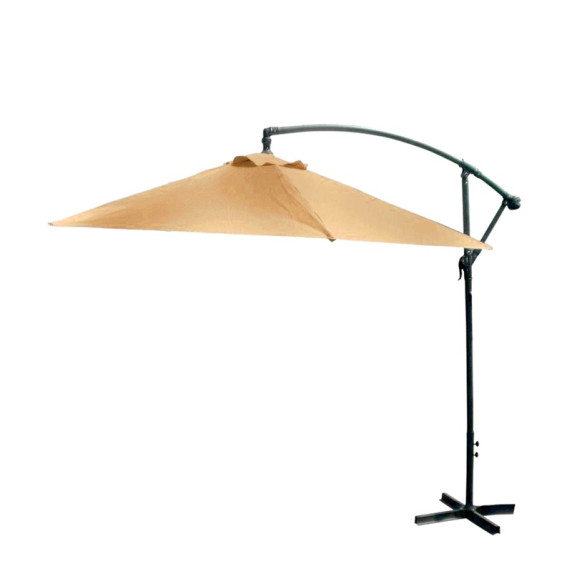 Függő napernyő 300 cm AGA EXCLUSIV Bony - Bézs