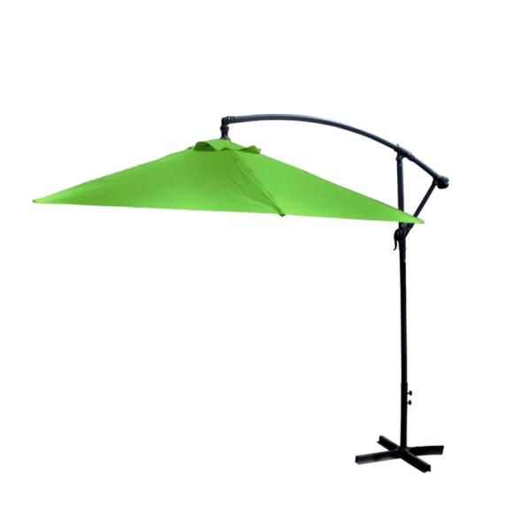 AGA záhradný konzolový slnečník EXCLUSIV BONY 300 cm Apple Green