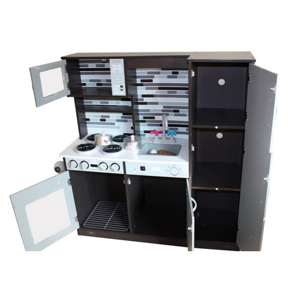Kuchynka Aga4Kids HARMONY - Dark  MR6036