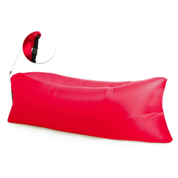 Aga nafukovací vak - LAZY BAG Red