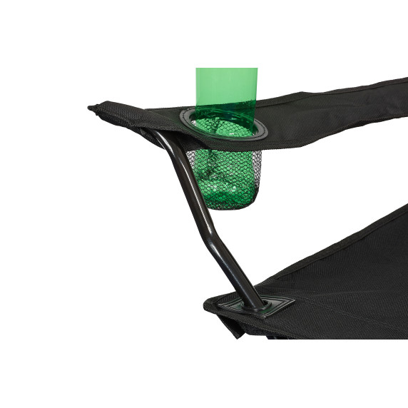 Scaun camping - negru - Linder Exclusiv ANGLER