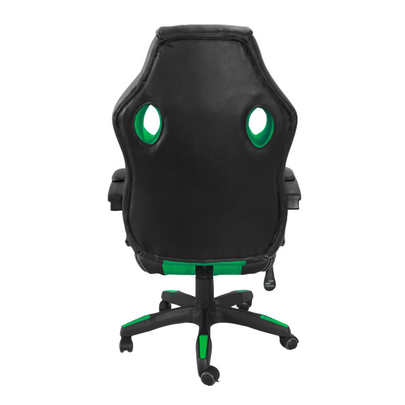 Scaun birou Aga Racing MR2070 - negru/verde