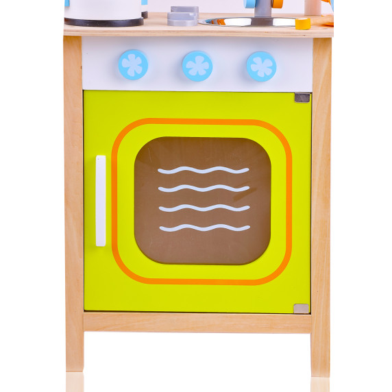 Fa játékkonyha Aga4Kids OLIVE 