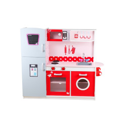 Bucătărie din lemn pentru copii - Aga4Kids LUSSYS COOK WORLD 2 - MR6035 - 