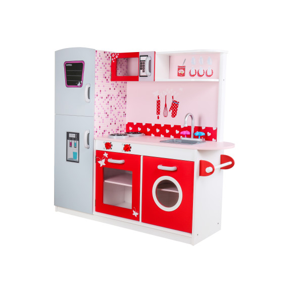 Bucătărie din lemn pentru copii - Aga4Kids LUSSYS COOK WORLD 2 - MR6035