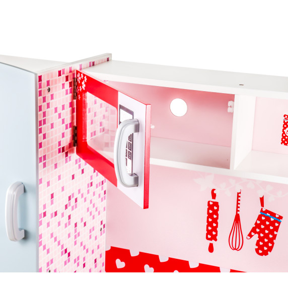 Bucătărie din lemn pentru copii - Aga4Kids LUSSYS COOK WORLD 2 - MR6035