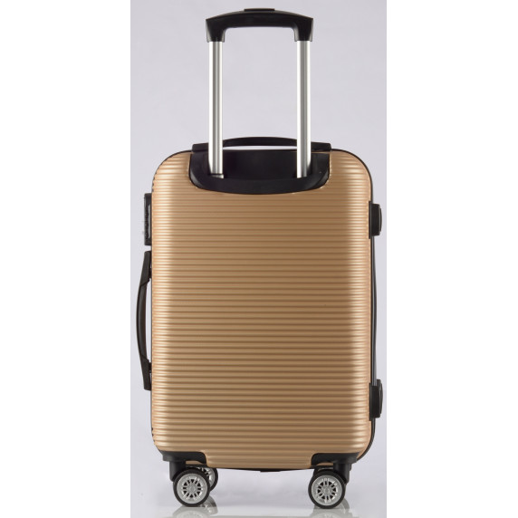 Cestovné kufre Aga Travel MR4651-Champagne - zlaté