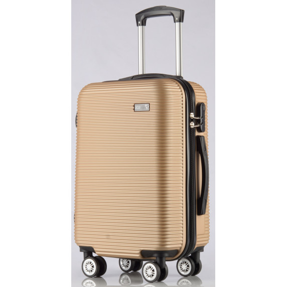 Cestovné kufre Aga Travel MR4651-Champagne - zlaté