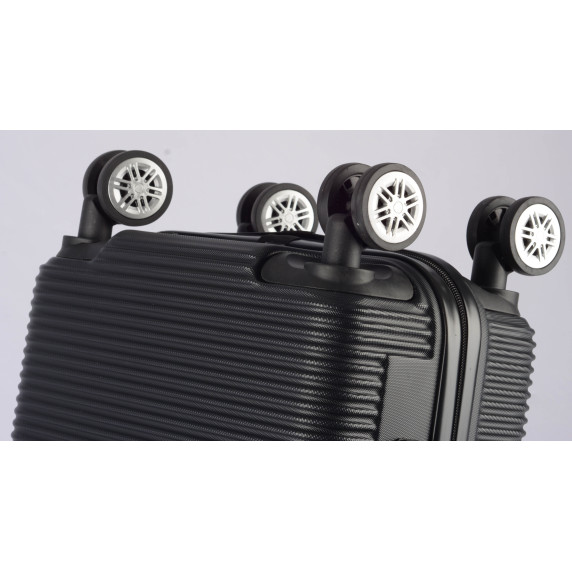 Cestovné kufre Aga Travel MR4651-Black  - čierne