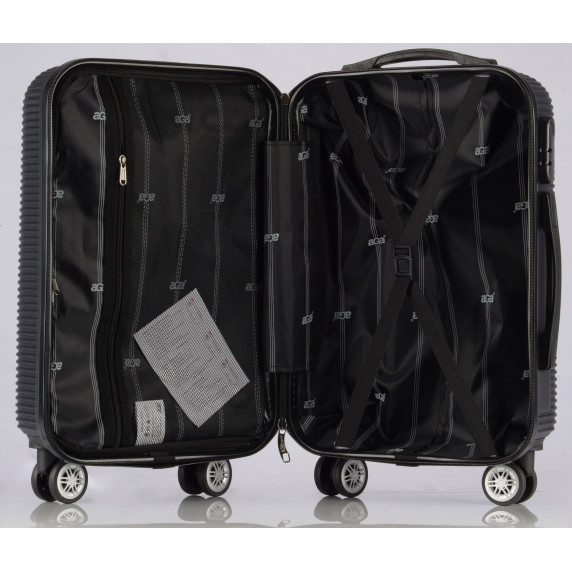 Cestovné kufre Aga Travel MR4651-Black  - čierne
