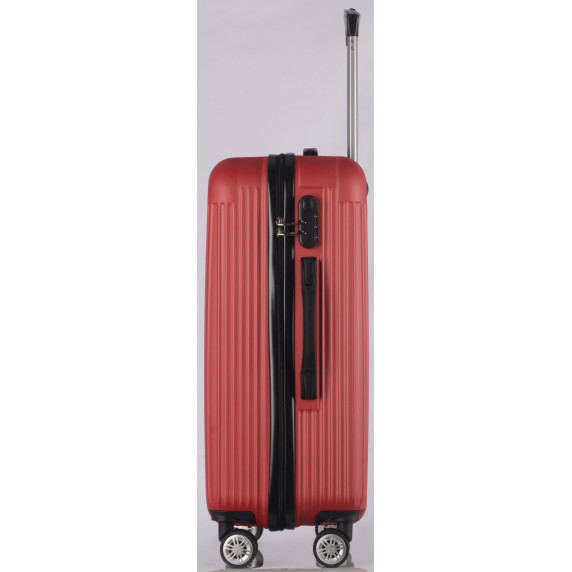 Bőrönd szett Aga Travel MR4652-DarkRed - Piros