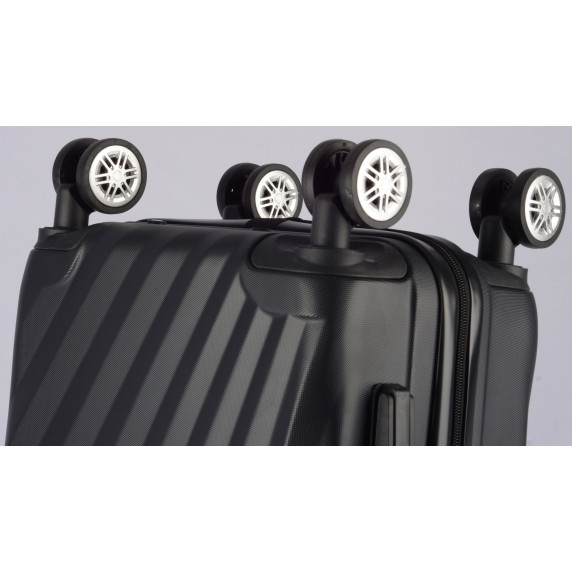 Set troler - S, M, L - Aga Travel MR4653-Black - negru