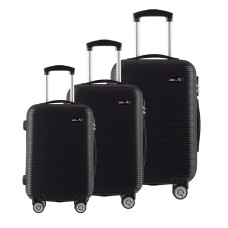 Set troler - S, M, L - Aga Travel MR4651-Black - negru - 