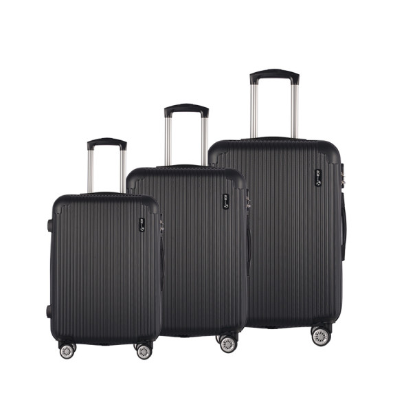 Set troler - S, M, L - Aga Travel MR4652-Black - negru