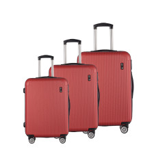 Cestovné kufre Aga Travel MR4652-DarkRed - červené - 