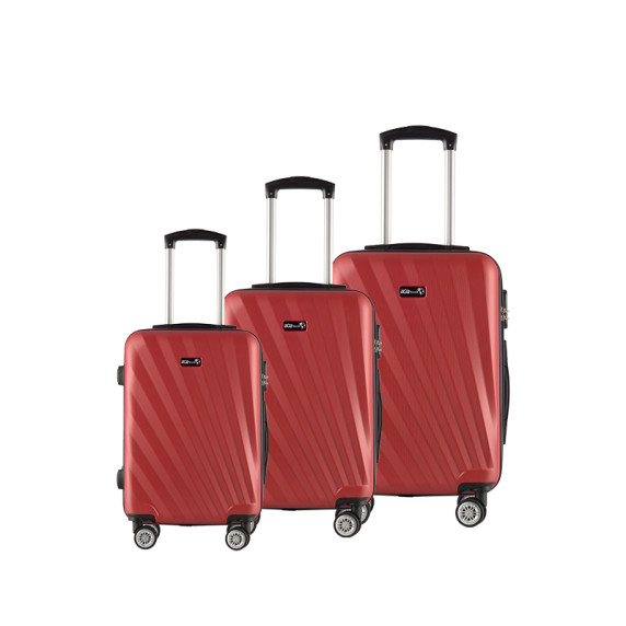 Set troler - S, M, L - Aga Travel MR4653-DarkRed - roșu