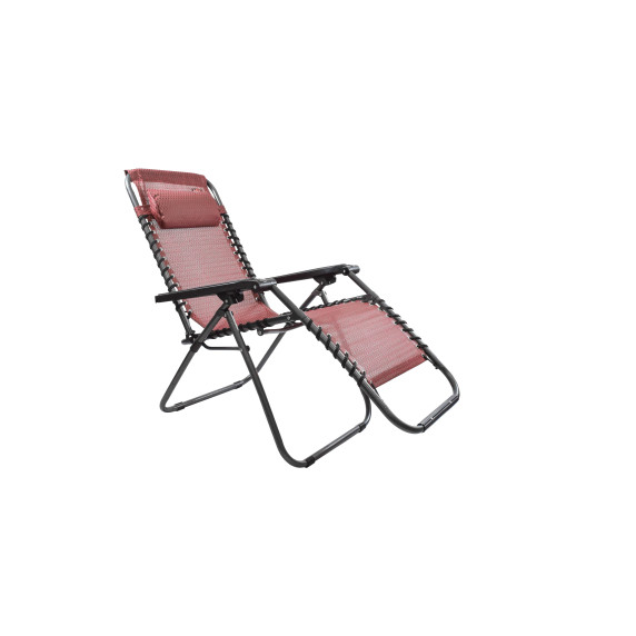 Záhradné kreslo Linder Exclusiv AERO GRT MC3749 - červeno/čierne