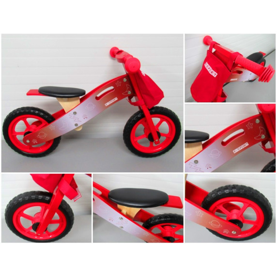 Fa futóbicikli R-Sport R10 - piros