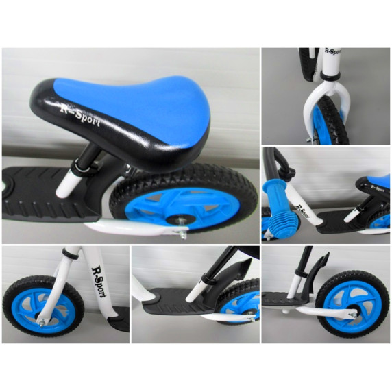 Futóbicikli R-Sport R5 - fehér/kék