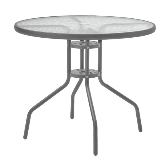 Masă grădină - 75 x 90 cm - Linder Exclusiv MR4354LGY