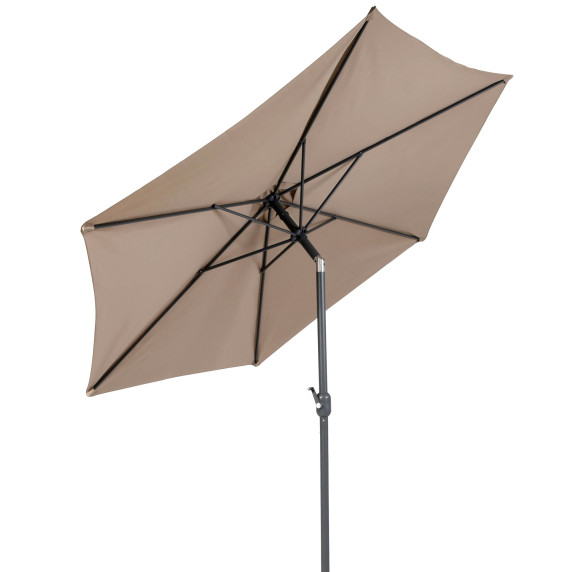Napernyő dönthető Linder Exclusiv MC2100TP KNICK 300 cm - Taupe szürkésbarna