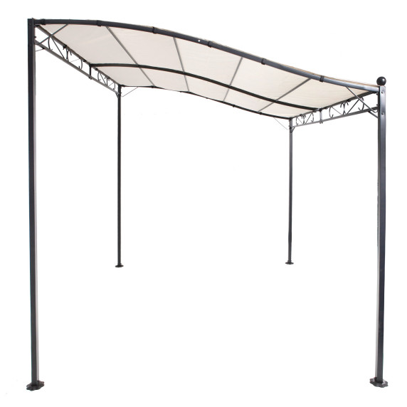 Pavilion grădină - 2,5 x 3 m - alb - Linder Exclusiv MC3640