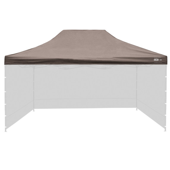 Tartalék tetőponyva kerti sátorhoz MR8064-BROWN  AGA 3x4,5 m - Barna