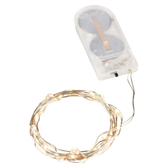Vianočná reťaz na batérie 20 LED Linder Exclusiv LK109W - teplá biela