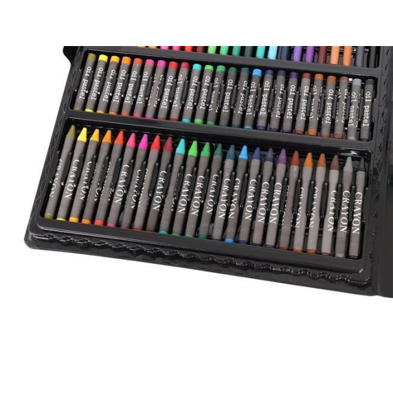 Set de artă creativă 86 buc - Aga4Kids - albastru