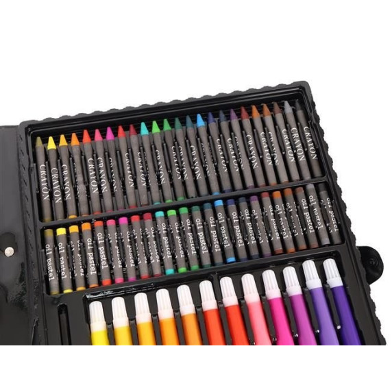Set de artă creativă 86 buc - Aga4Kids - albastru