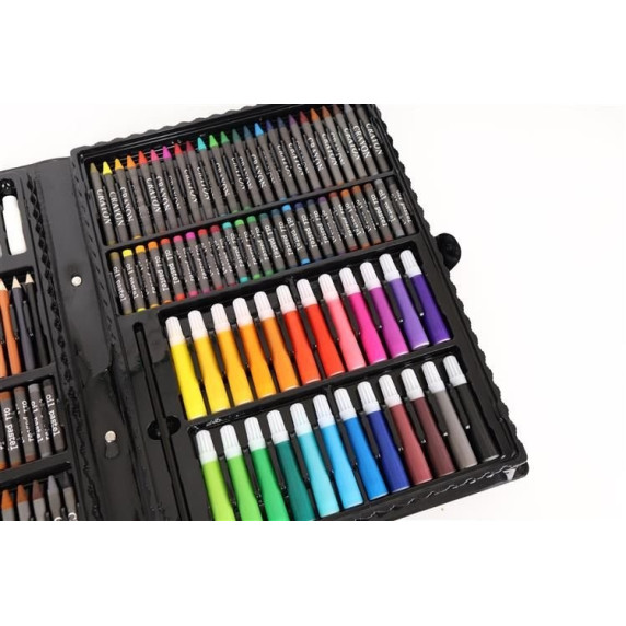 Set de artă creativă 86 buc - Aga4Kids - albastru